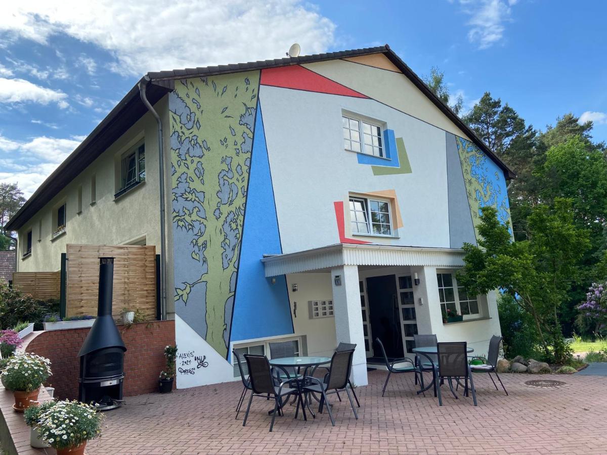 Waldwerk Wurlgrund Lychen Aparthotel Exterior photo